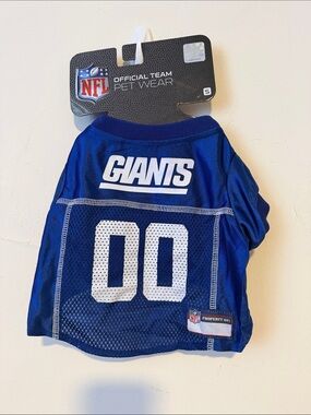 New York Giants Royal Blue Pet Jersey - NFL Official